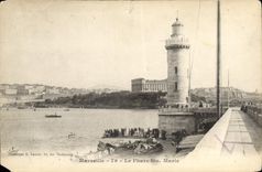 CPA Marseille Le Phare Ste Marie 