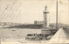 CPA Marseille le Phare Ste Marie 