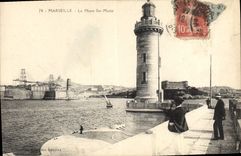 CPA Marseille le Phare Ste Marie 