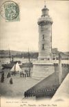 CPA Marseille le Phare Ste Marie 