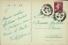 CPA Marseille depart d'un Paquebot au Clair de Lune Bateau