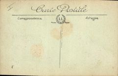 CPA Marseille coucher de soleil a l'entree du port 