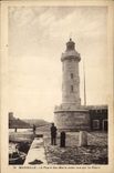 CPA Marseille le Phare Ste Marie avec vue sur le Pharo 