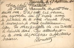 CPA Marseille le Phare Ste Marie avec vue sur le Pharo 