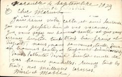 CPA Marseille la Mairie 