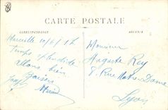 CPA Marseille Perspective du vieux port 