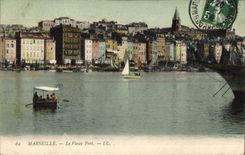 CPA Marseille le vieux port 