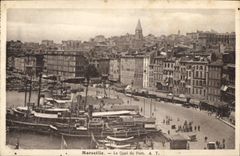 CPA Marseille le Quai du port 