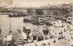 CPA Marseille le Quai du port 