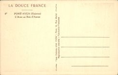 CPA Pont Aven Finistere l'Aven au Bois d'Amour