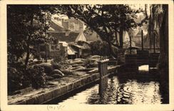 CPA Pont Aven Le Chaos 