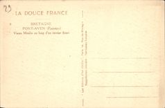 CPA Bretagne Pont Aven Finistere Vieux Moulin au long d'un sentier fleuri