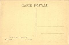 CPA Pont Aven Vue Generale 