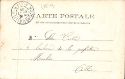 CPA Tiffauges Vendee Ruines du Chateau de Gilles de Retz Barbe Bleue 