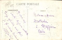 CPA Longeville le portail de l'eglise 
