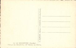 CPA La Grainetiere Vendee Abbaye des Benedictins 12 siecle le Cloitre 
