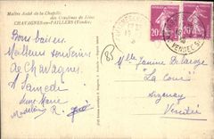CPA Maitre Autel de la Chapelle des Ursuliues de Jesus Chavagnes en Paillers Vendee