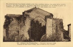 CPA Abbaye des Fontenelles monument historique classe Commune de Saint Andre d'Ornay pres la Roche s