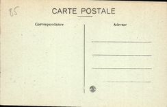 CPA Maillezais Vendee l'eglise 