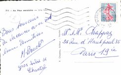 CPA Au Pays Maraichin une bourrine