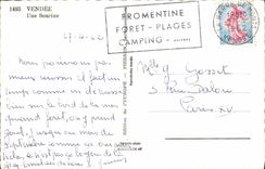 CPA Vendee une Bourine 