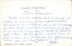 CPA Mareuil sur Lay Matinee d'Automne
