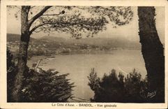 CPA La Cote d'Azur Bandol vue generale 