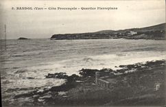 CPA Bandol Var Cote Provencale Quartier Pierreplane 