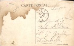 CPA Bandol sur Mer statue de la Republique 