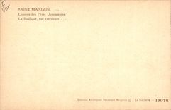 CPA Saint Maximin Couvent des Peres Dominicains la Basilique vue exterieure 