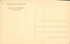 CPA Corniche des Maures Var Environs du Lavandou Le Cap Benat