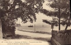 CPA Cote d'Azur Enviros de Toulon Tamaris sur Mer Avenue St Hubert 