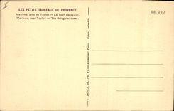 CPA Le Petits Tableaux de Provence Maneau pres de Toulon La Tour Balaguier 