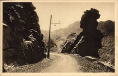 CPA Gorges de Daluis Alpes Marit Entree des gorges la Cardienne 