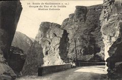 CPA Route de Guillaimes A M Gorges du Var et de Daluis Station Estivale 