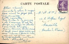 CPA Route des Gorges de Daluis a Guillaumes La Tete de Femme 