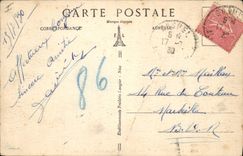 CPA Castillon A M Les Lacets de la Route de Menton a Sospel 