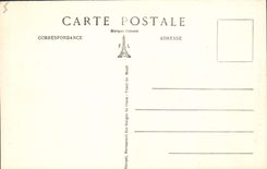 CPA Environs de Beuil A M La Route au bord Gouffre des Gorges du Cinas 