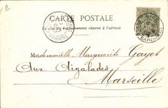 CPA Nice Ruines de Cimiez Les Arenes Chevaux Cavaliers