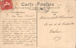 CPA Cimiez Ruines romaines 