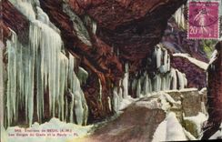 CPA Environs de Beuil A M Les Gorges du Cians et la Route 