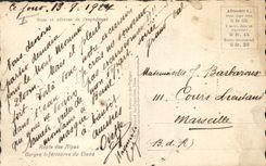 CPA Route des Alpes Gorges inferieure du Cians 