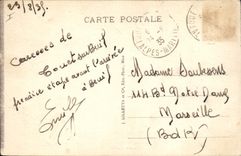 CPA Gorges superieures du Cians Par la Ligne du Sud de la France 