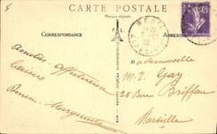 CPA Environs de Beuil A M Les Gorges du Cians l'hiver 