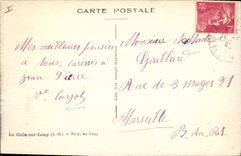 CPA La Colle sur Loup A M Bords du Loup 