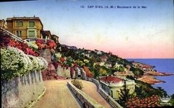 CPA Cap d'Ail A M Boulevard de la Mer 