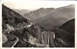 CPA Col de Braus Les Lacets vers Sospel 