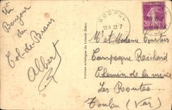 CPA Col de Braus A M Les Lacets