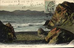 CPA La Bocca Les Rochers et l'Esterel 