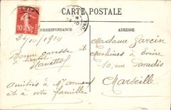 CPA En Provence La Farandole 
